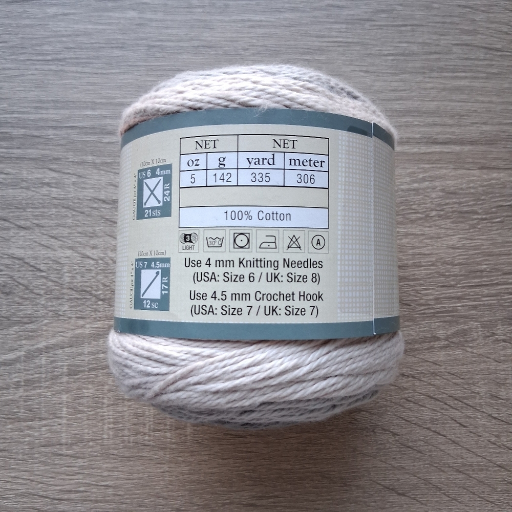 🌷 Yarn Bee Sugarwheel Cotton Yarn - Picture 7 of 7